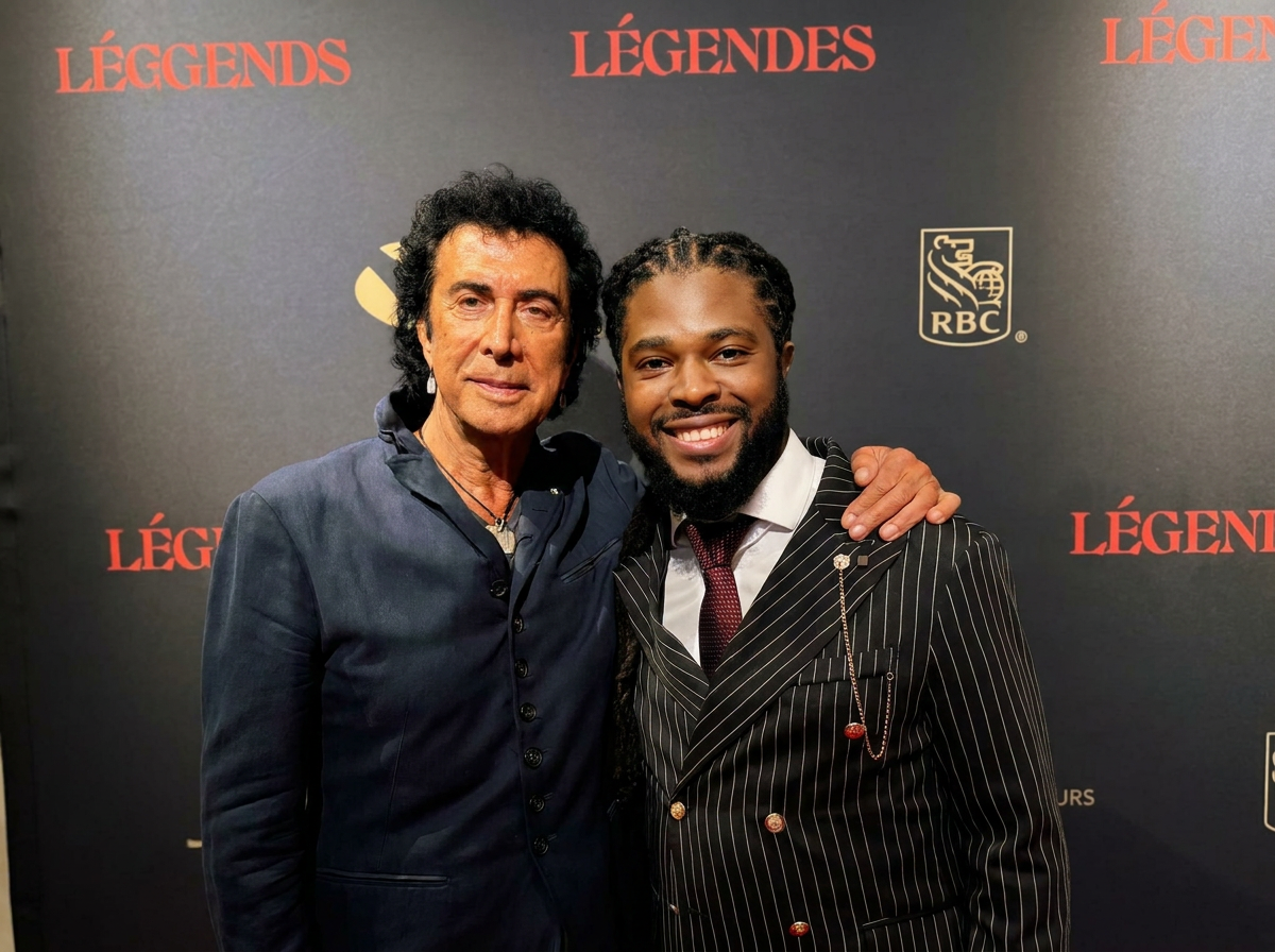 Kirk Diamond at the Léggends event