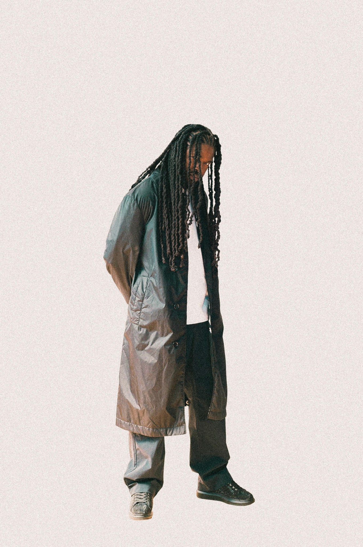 Kirk Diamond editorial portrait on white